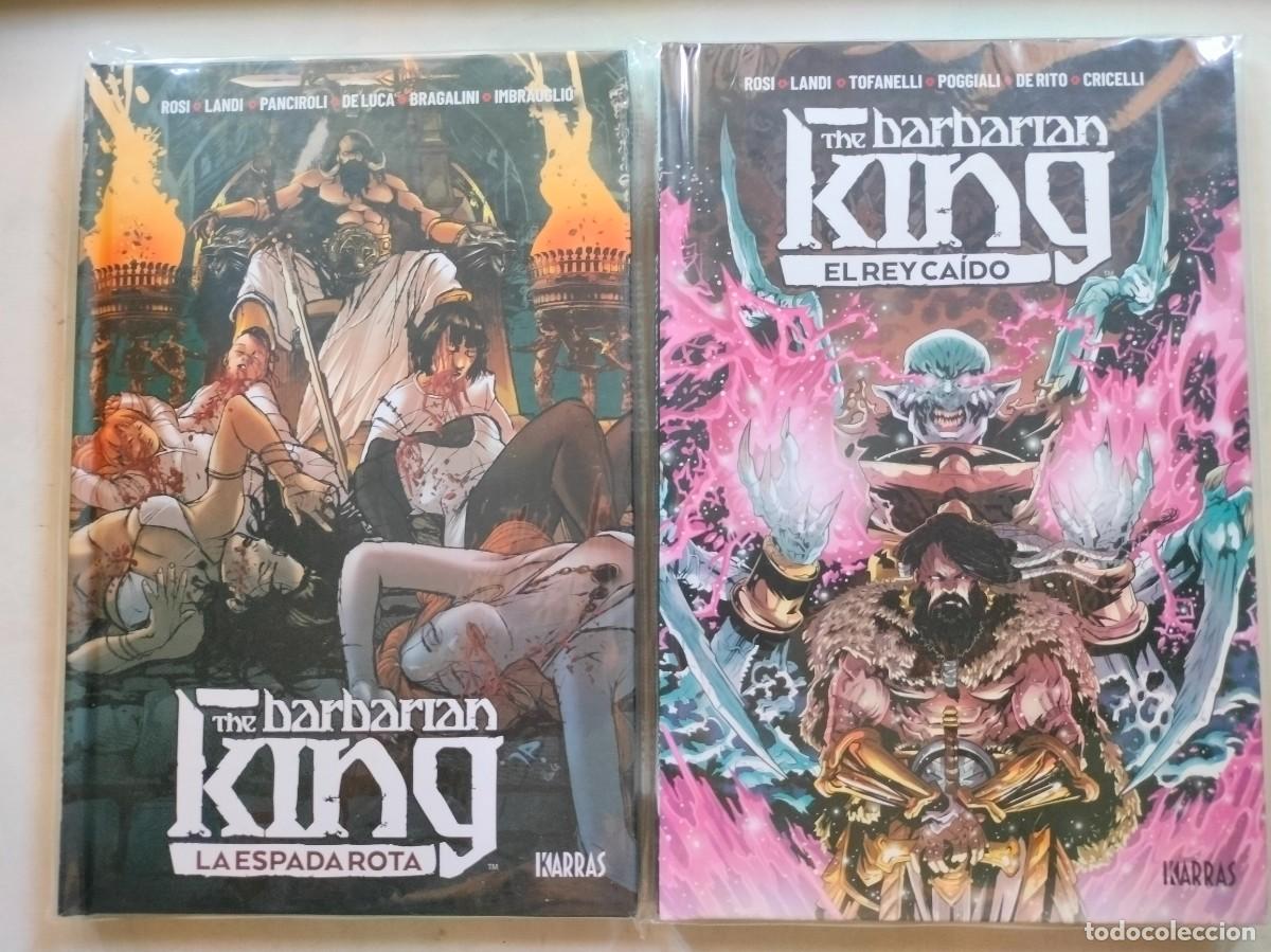 C&oacute;mics: COMICS BARBARIAN KING (CONAN REY).TAPA DURA. - Foto 1