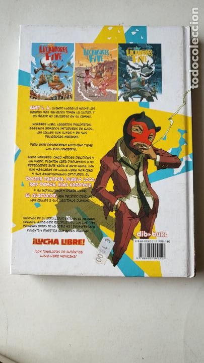 C&oacute;mics: COMIC LUCHA LIBRE - LUCHADORES FIVE - JERRY FRISSEN & BILL - DIBBUKS - Foto 2