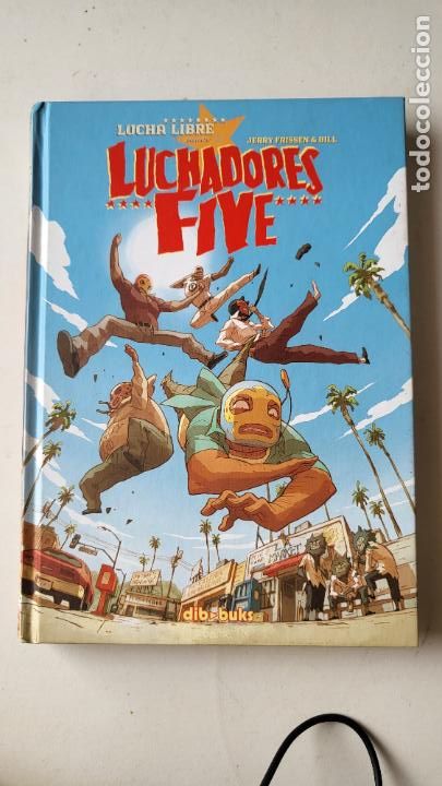 C&oacute;mics: COMIC LUCHA LIBRE - LUCHADORES FIVE - JERRY FRISSEN & BILL - DIBBUKS - Foto 1