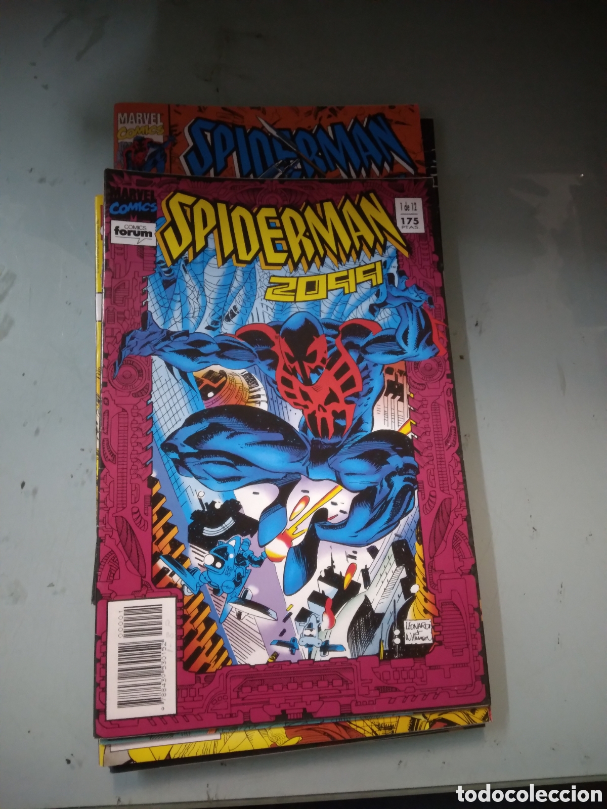 C&oacute;mics: Marvel Comics Forum, Spiderman 2099, 1 al 12, falta el 7, Grapa 3G - Foto 1