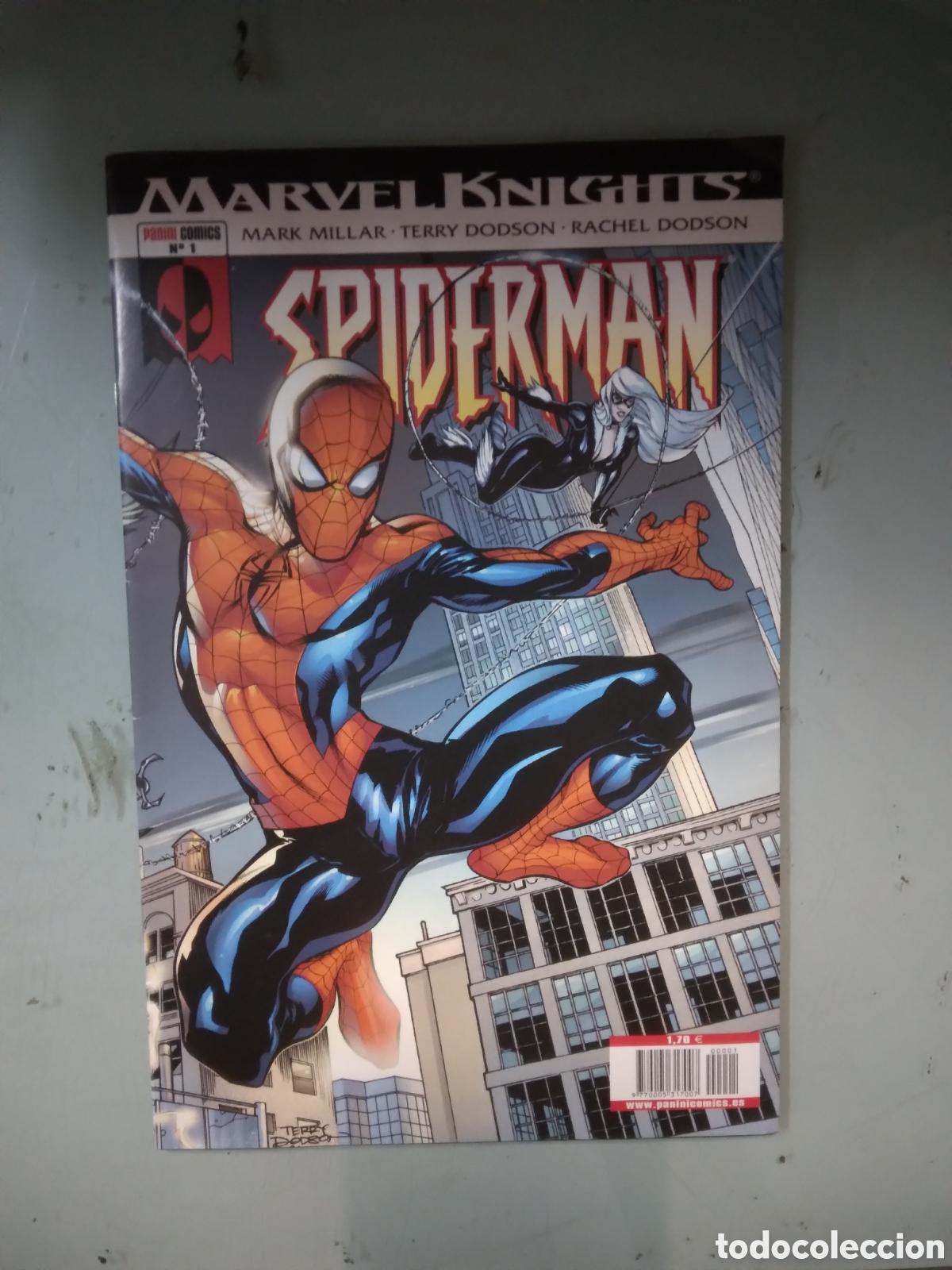 C&oacute;mics: Marvel,Panini Comics, Marvel Knights, Spiderman, 1,Grapa 3G - Foto 1