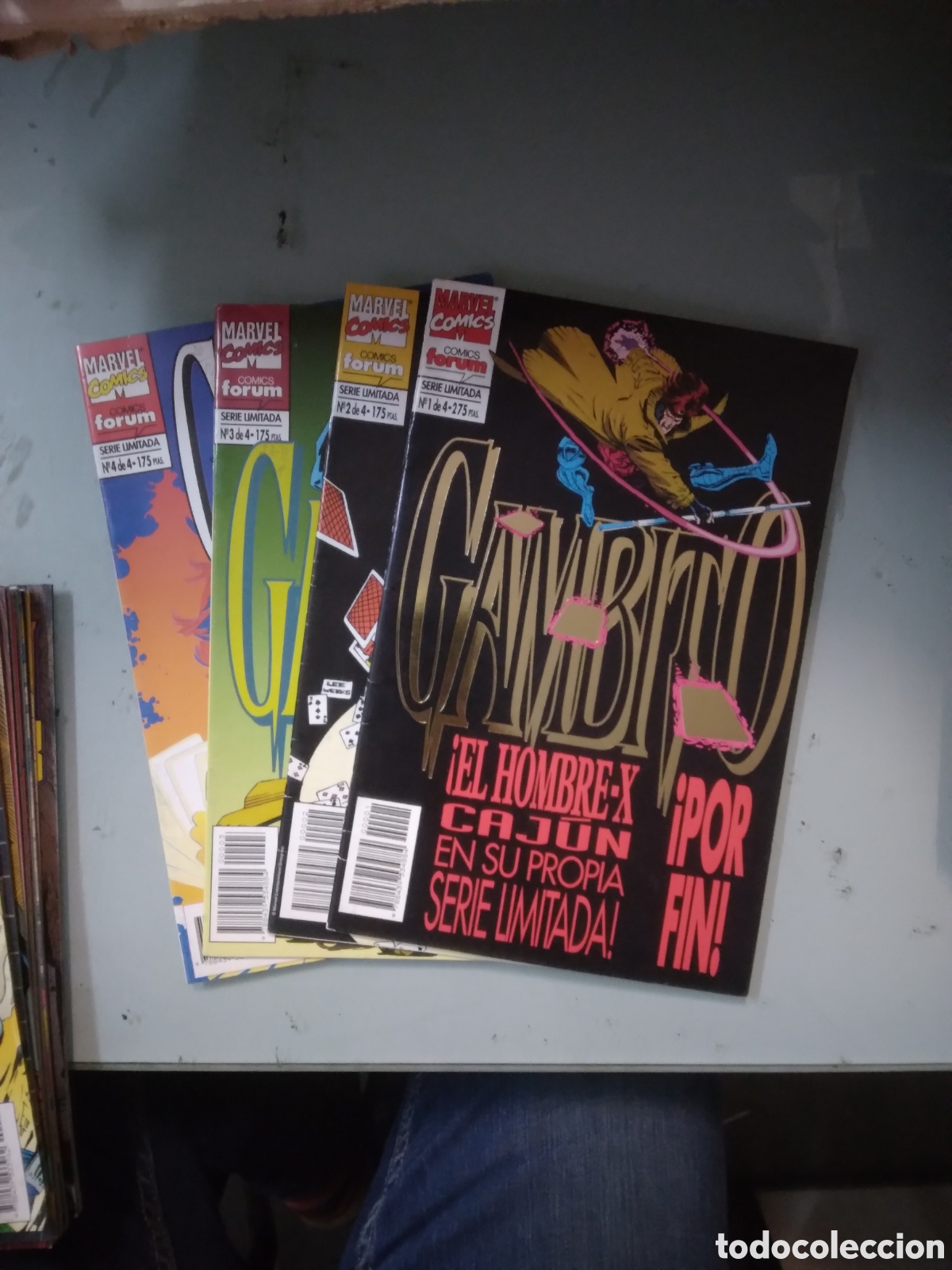 C&oacute;mics: Marvel Comics Forum, Serie limitada 1 al 4, Gambito Grapa 3G - Foto 1