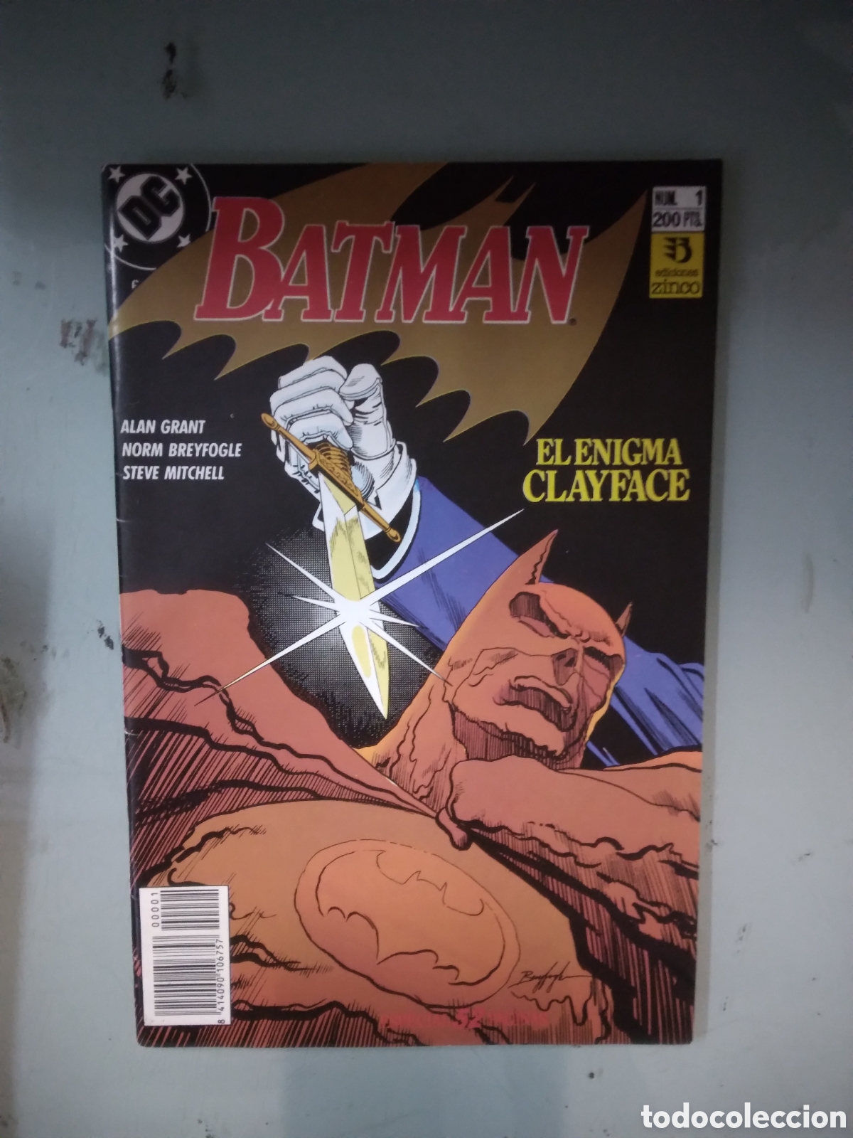 C&oacute;mics: DC, Batman,Zinco, numero 1, Grapa 3G - Foto 1