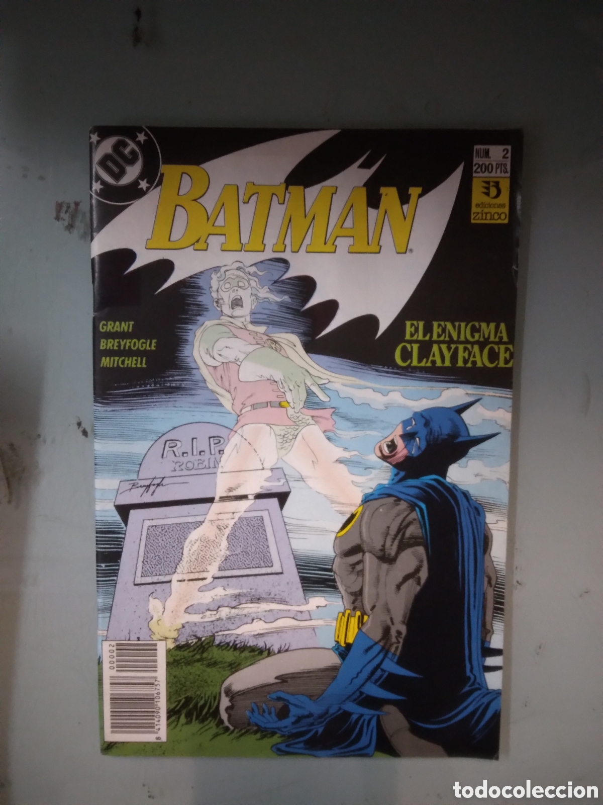 C&oacute;mics: DC, Batman,Zinco,numero 2,Grapa 3G - Foto 1