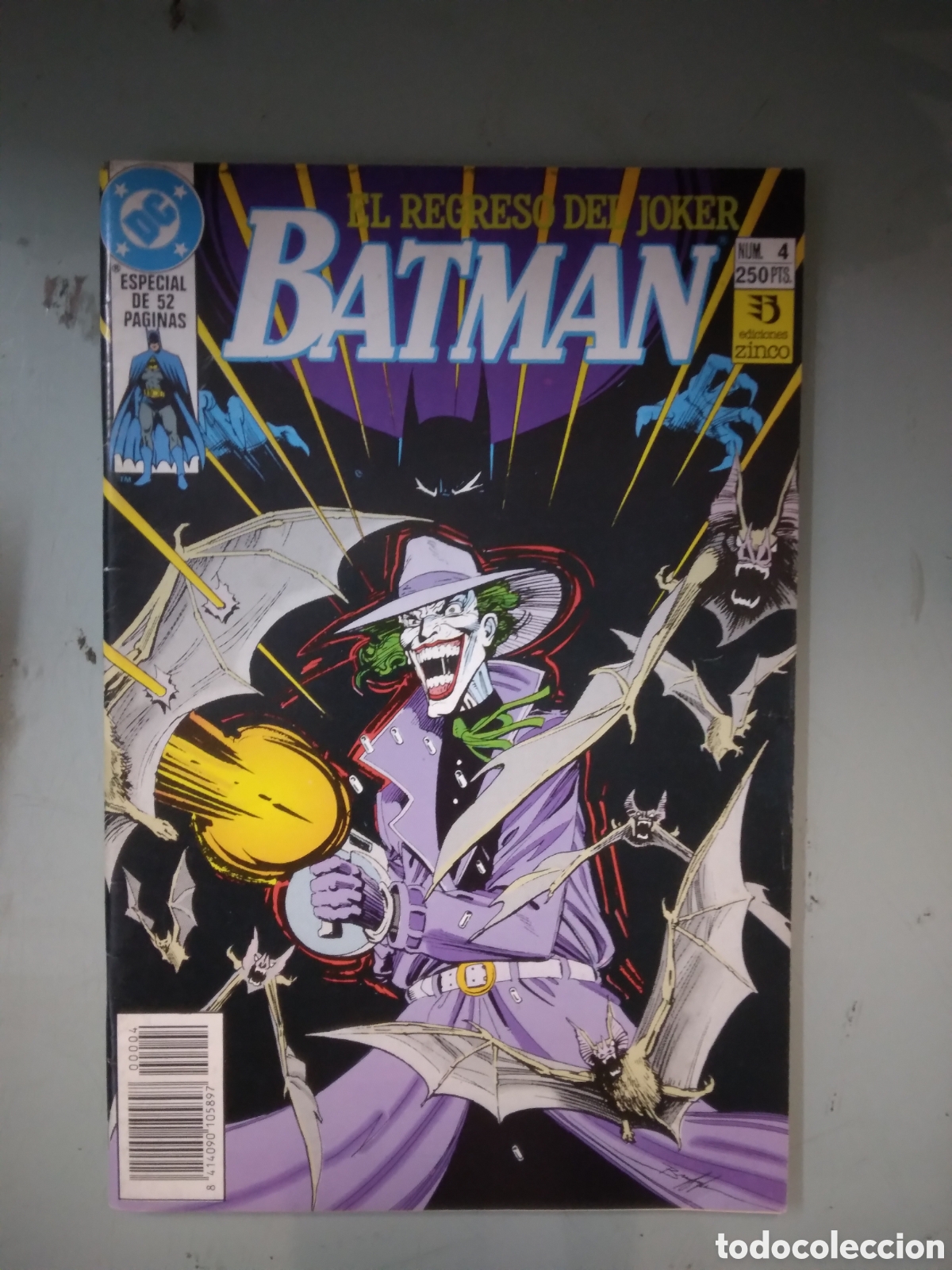 C&oacute;mics: DC, Batman,Zinco,numero 4, Grpa 3G - Foto 1