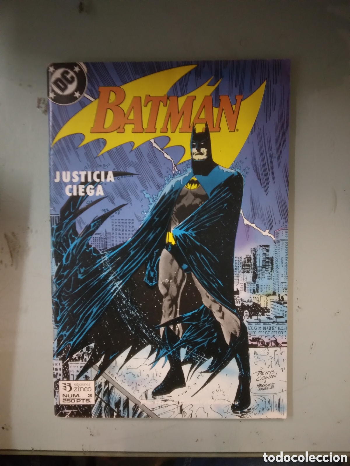 C&oacute;mics: DC, Batman,Zinco,numero 3,Grapa 3G - Foto 1