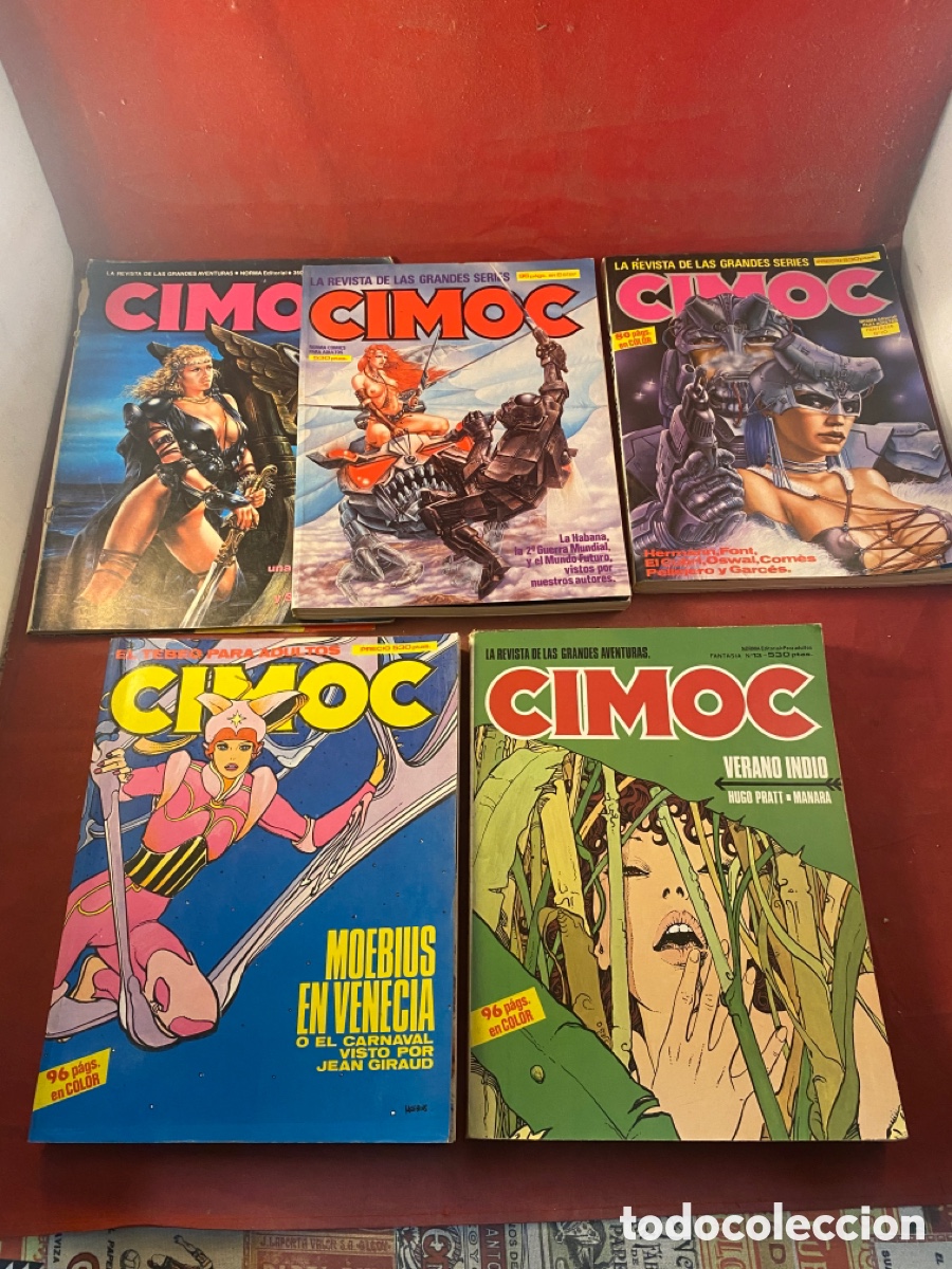 C&oacute;mics: CIMOC. 5 ejemplares - Foto 1