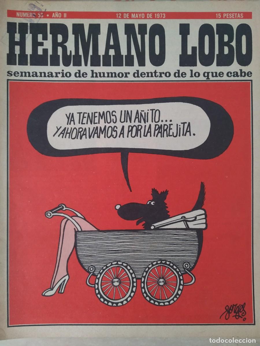 C&oacute;mics: Hermano Lobo. A&ntilde;o II N&ordm; 53 - Foto 1