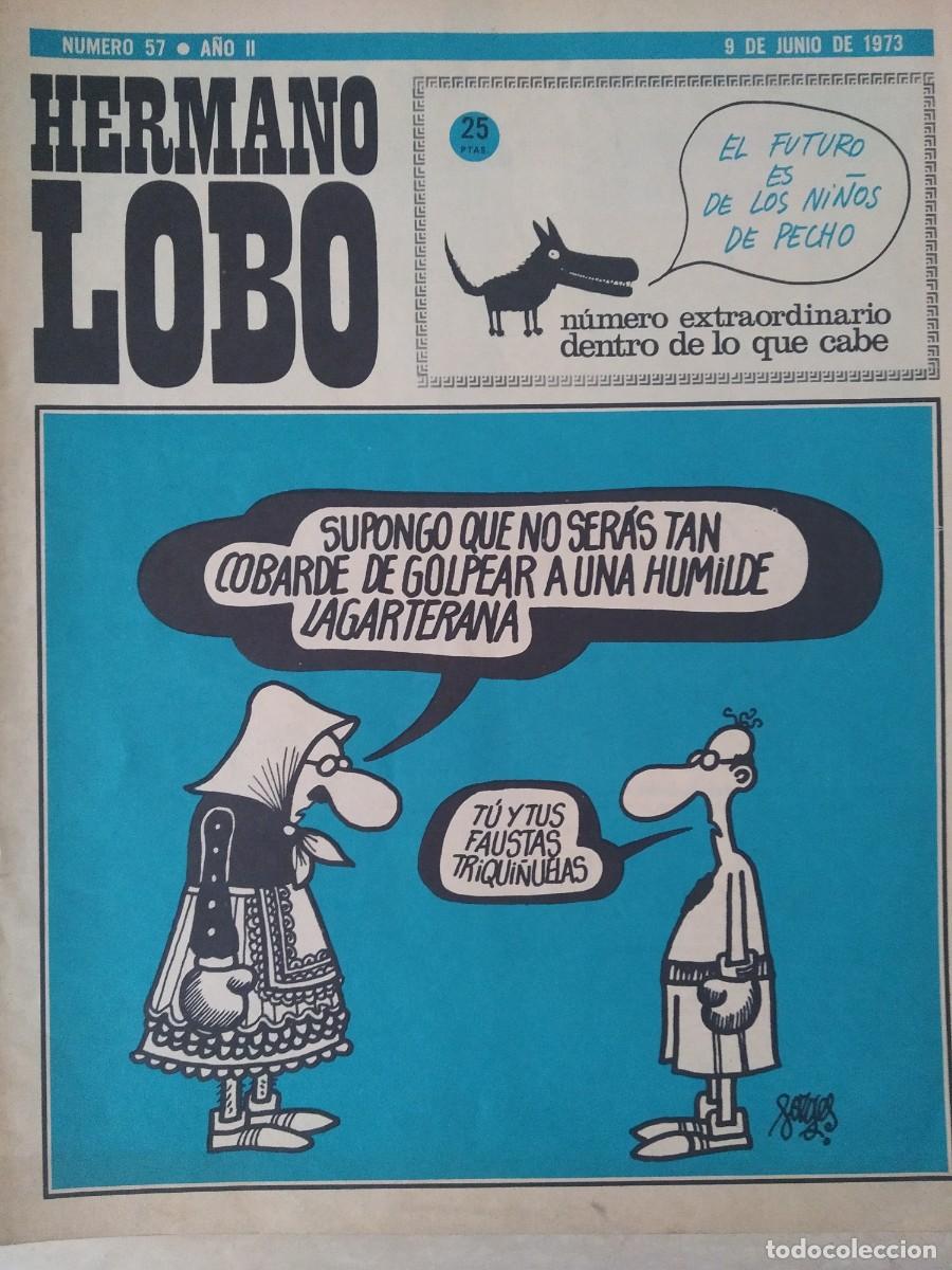 C&oacute;mics: Hermano Lobo. A&ntilde;o II N&ordm; 57 - Foto 1