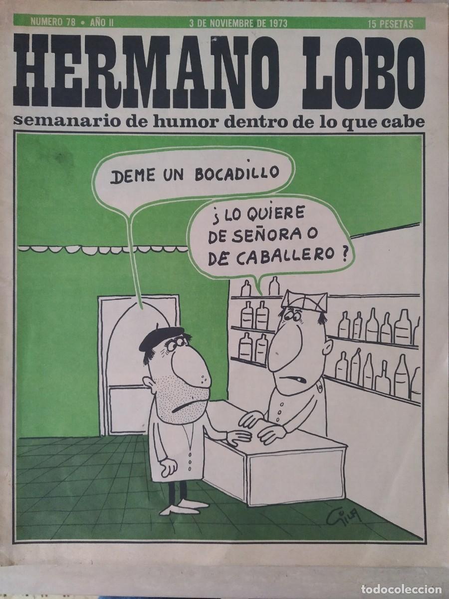 C&oacute;mics: Hermano Lobo. A&ntilde;o II N&ordm; 78 - Foto 1