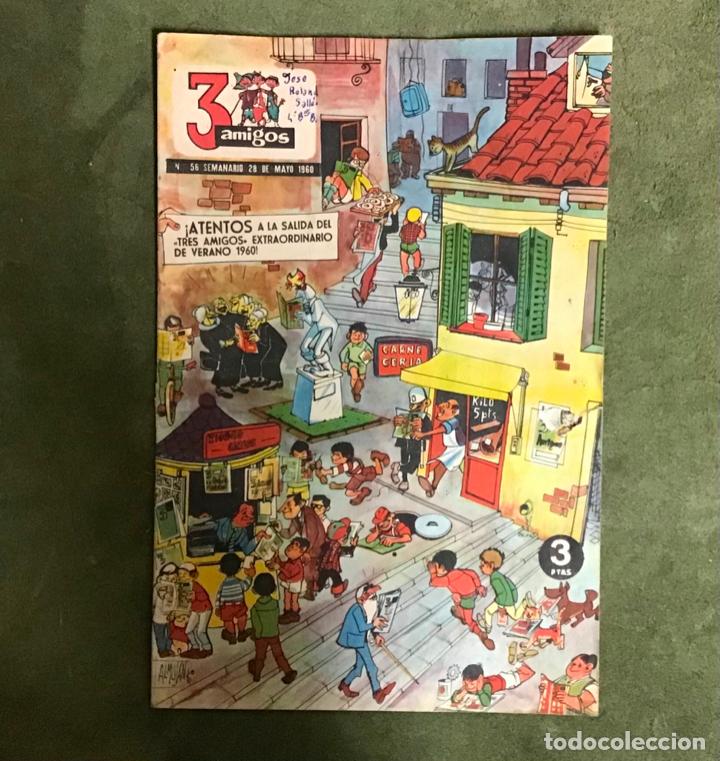 C&oacute;mics: 3 AMIGOS N&ordm; 56, A&Ntilde;O 1960 - Foto 1