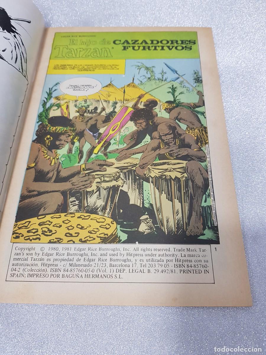 C&oacute;mics: COMIC GRAPA EL NUEVO TARZAN HITPRESS VOL 1 N&ordm; 10 - Foto 2