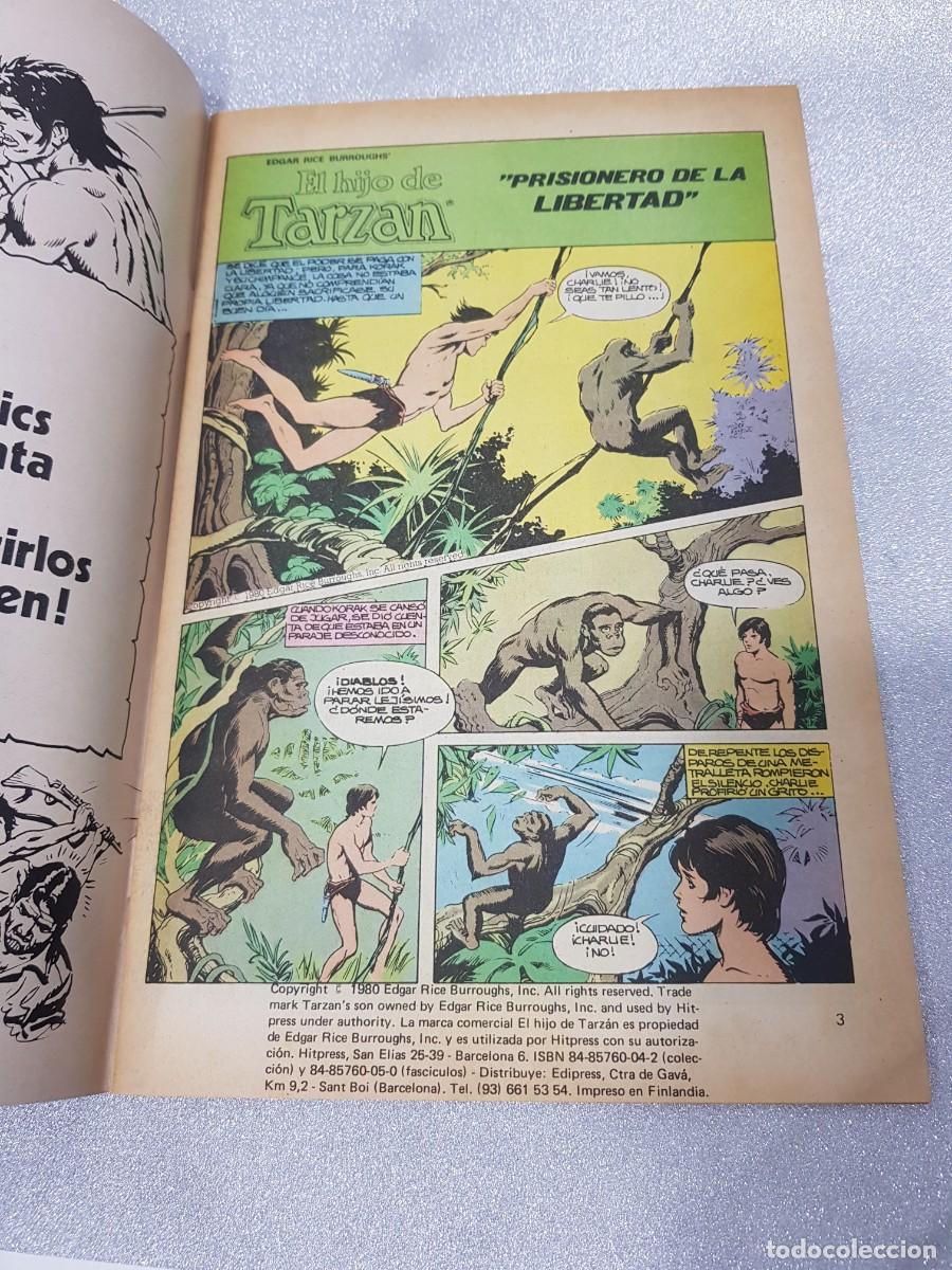 C&oacute;mics: COMIC GRAPA EL NUEVO TARZAN HITPRESS VOL 1 N&ordm; 5 - Foto 2