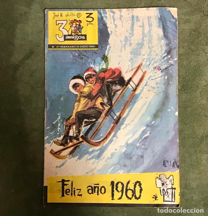 C&oacute;mics: 3 AMIGOS N&ordm; 37, A&Ntilde;O 1960 - Foto 1