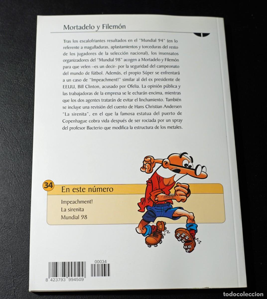 C&oacute;mics: Mortadelo y Filem&oacute;n - Biblioteca el mundo , n&uacute;mero 34 - Foto 2