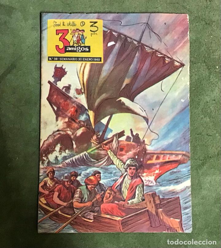 C&oacute;mics: 3 AMIGOS N&ordm; 39, A&Ntilde;O 1960 - Foto 1