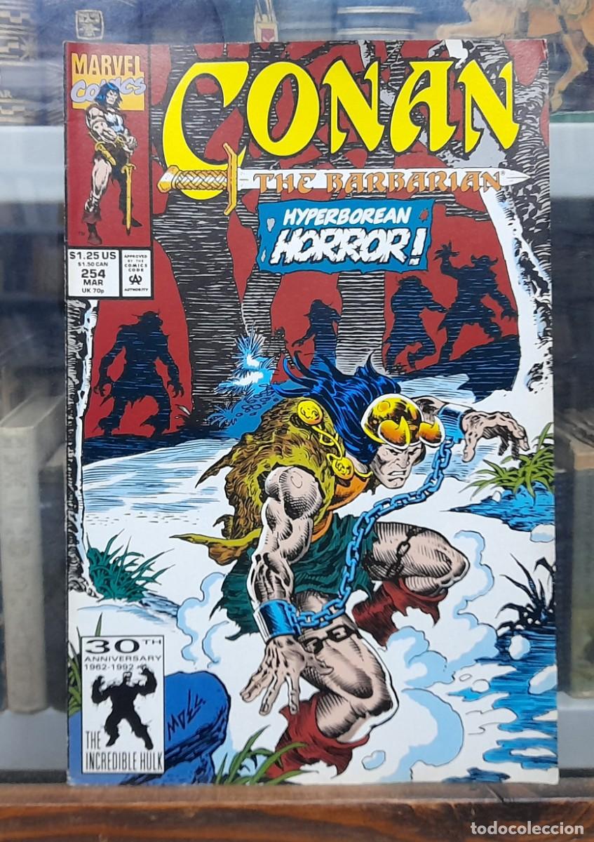 C&oacute;mics: CONAN THE BARBARIAN 254 (Marvel, en ingl&eacute;s) - Foto 1