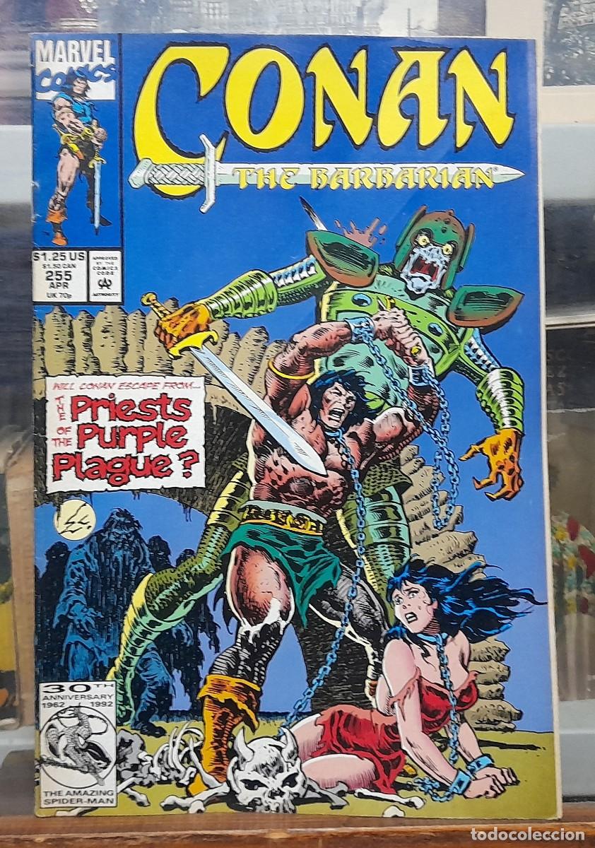 C&oacute;mics: CONAN THE BARBARIAN 255 (Marvel, en ingl&eacute;s) - Foto 1