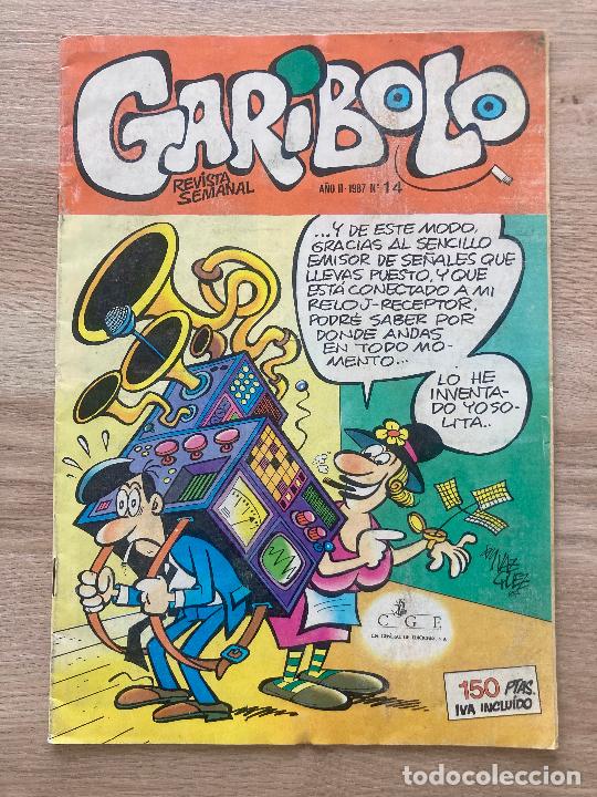 C&oacute;mics: GARIBOLO N&ordm; 14. VAZQUEZ. CGE 1987 - Foto 1
