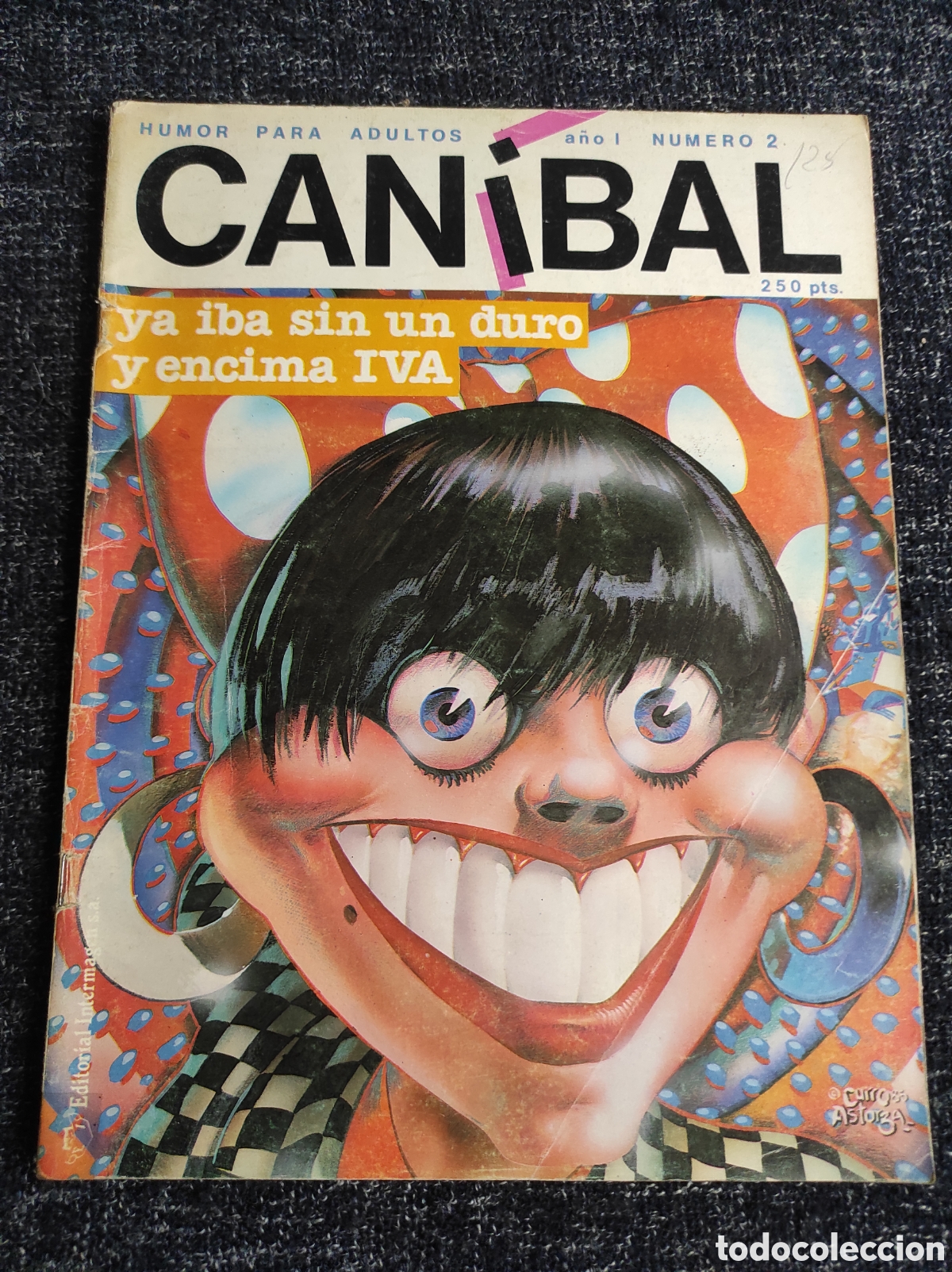 C&oacute;mics: CANIBAL A&Ntilde;O 1 N&ordm; 2 -ED. EDITORIAL INTERMAGEN - Foto 1