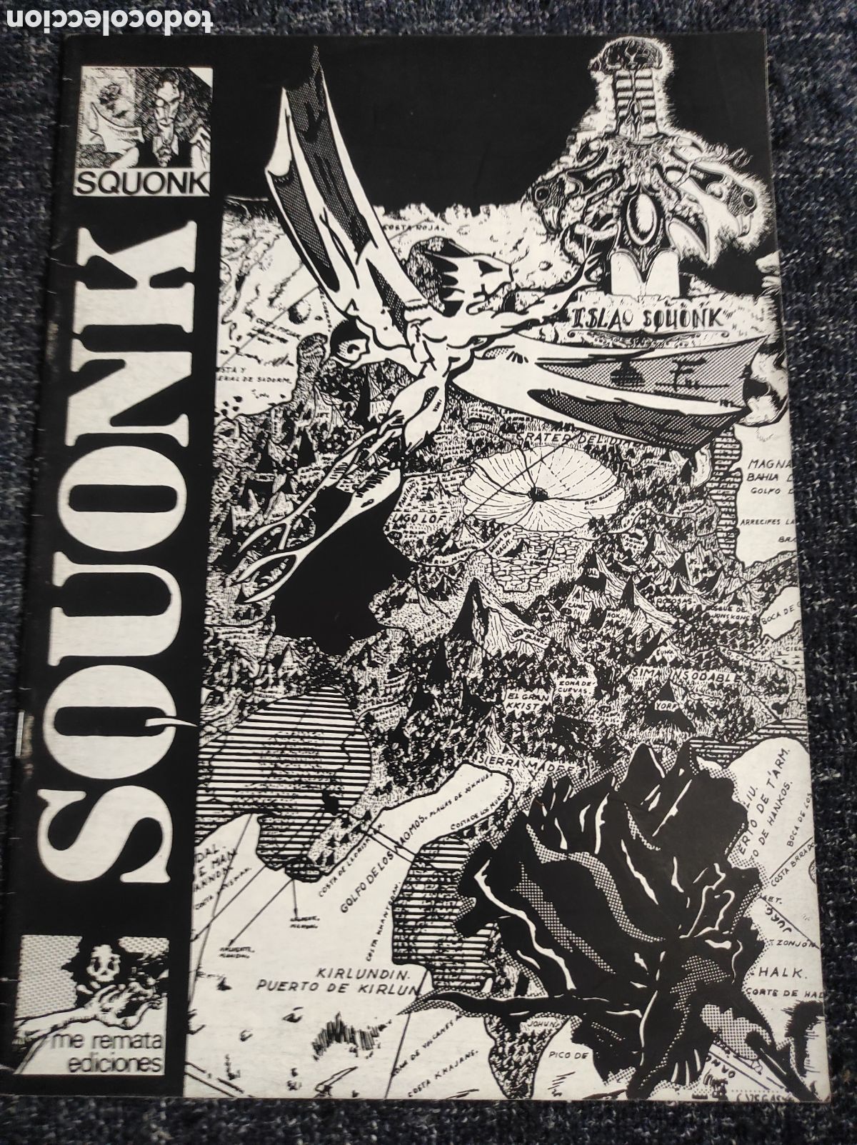 C&oacute;mics: SQUONK , FANZINE A&Ntilde;OS 80 / Mar&iacute;a Jos&eacute; S. Bermejo y Fernando F. Vegas, ....