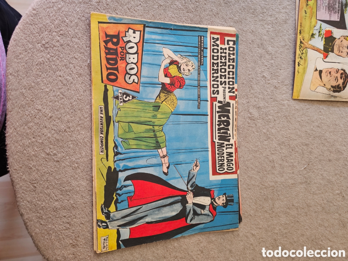 C&oacute;mics: Lote comics antiguos 1958 Merlin el mago moderno - Foto 3