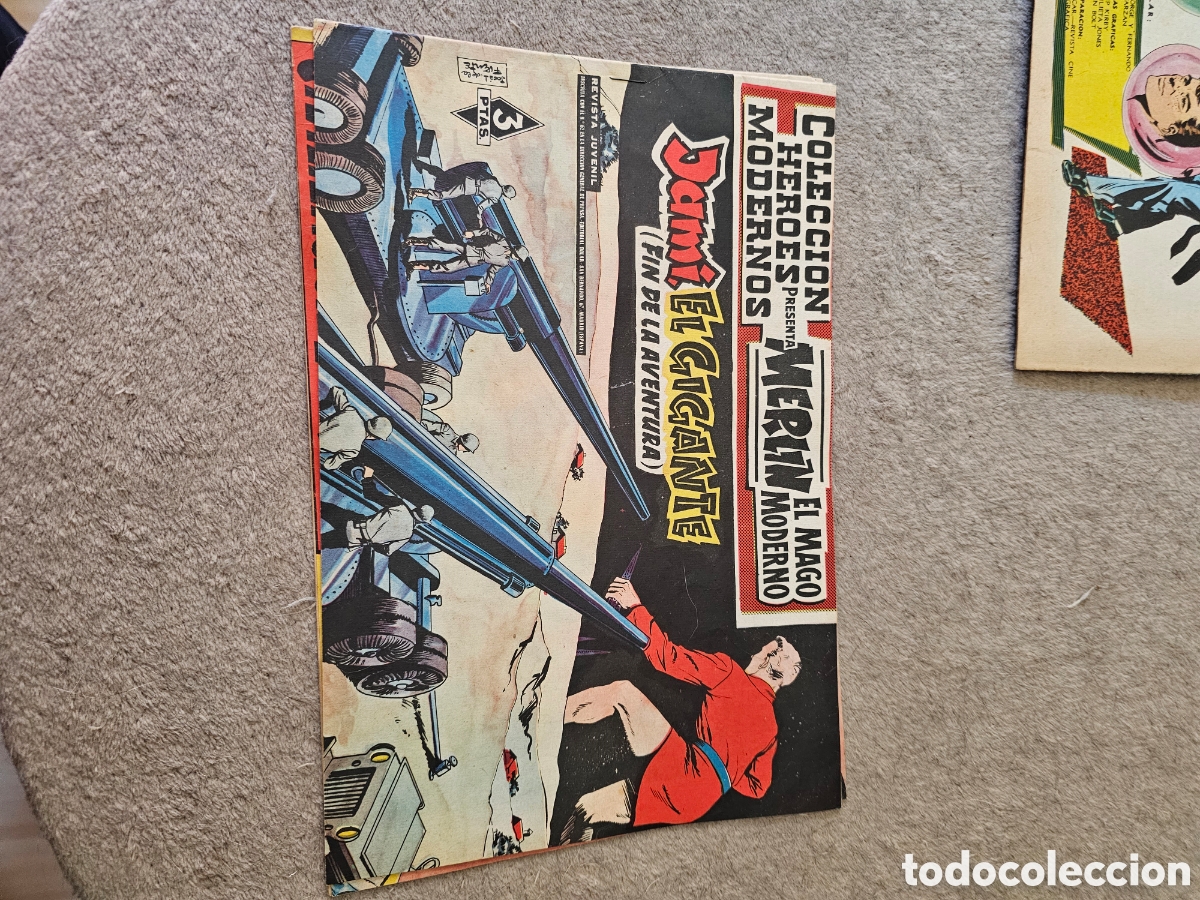 C&oacute;mics: Lote comics antiguos 1958 Merlin el mago moderno - Foto 5