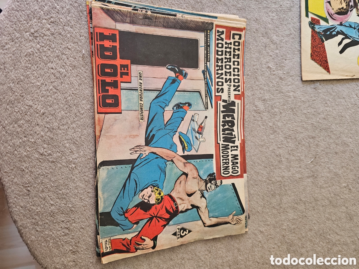 C&oacute;mics: Lote comics antiguos 1958 Merlin el mago moderno - Foto 11