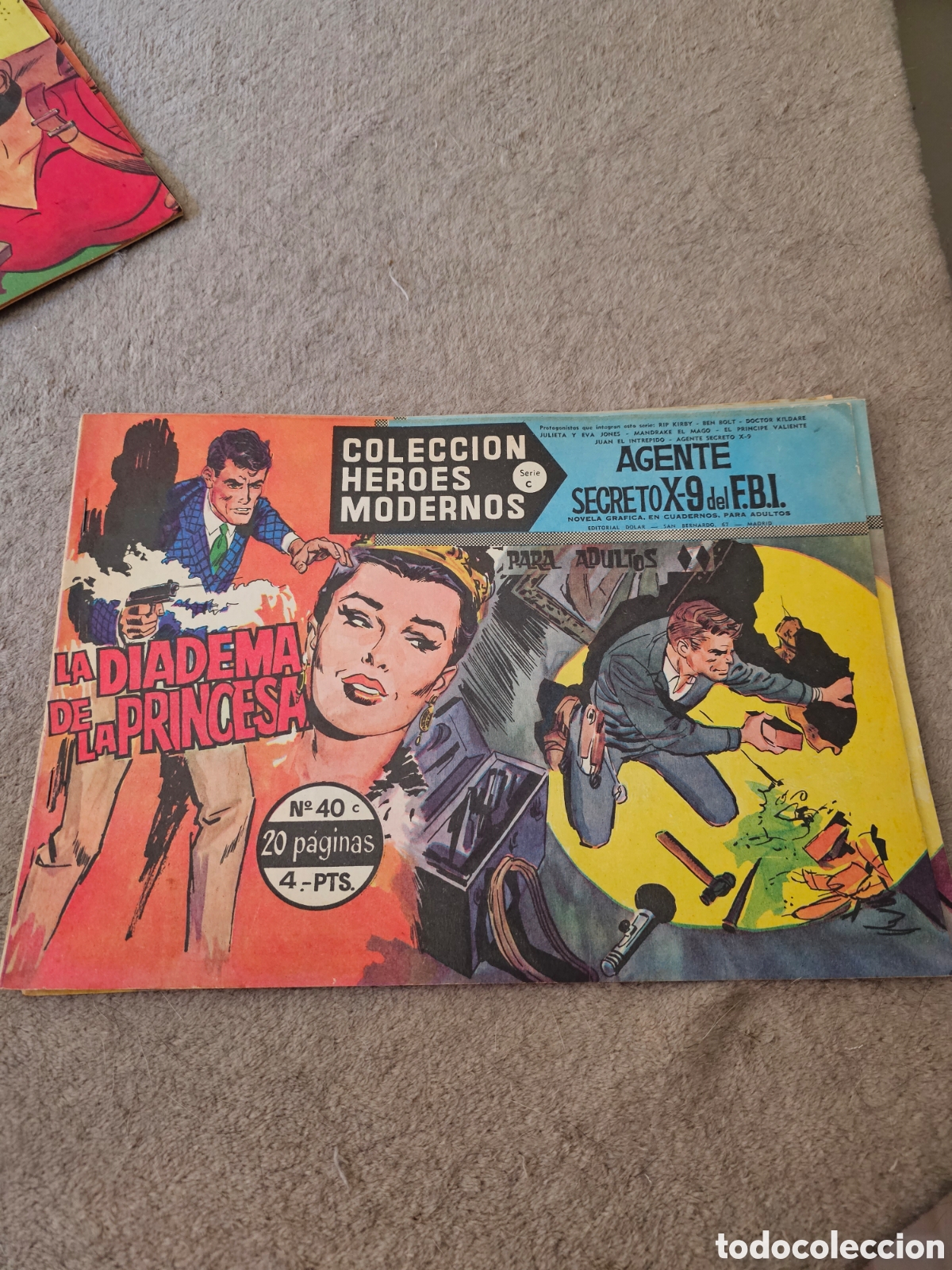 C&oacute;mics: COLECCI&Oacute;N H&Eacute;ROES MODERNOS comics 1958-1960 - Foto 2