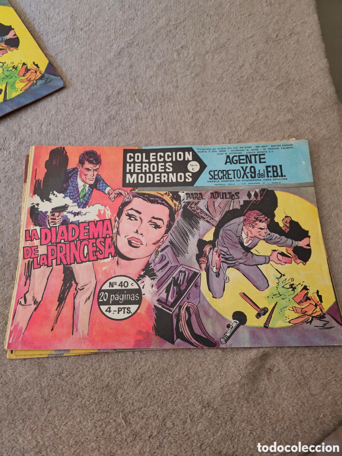 C&oacute;mics: COLECCI&Oacute;N H&Eacute;ROES MODERNOS comics 1958-1960 - Foto 3