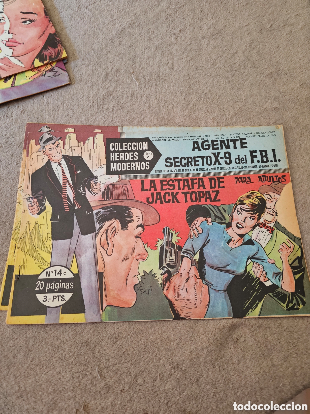 C&oacute;mics: COLECCI&Oacute;N H&Eacute;ROES MODERNOS comics 1958-1960 - Foto 5