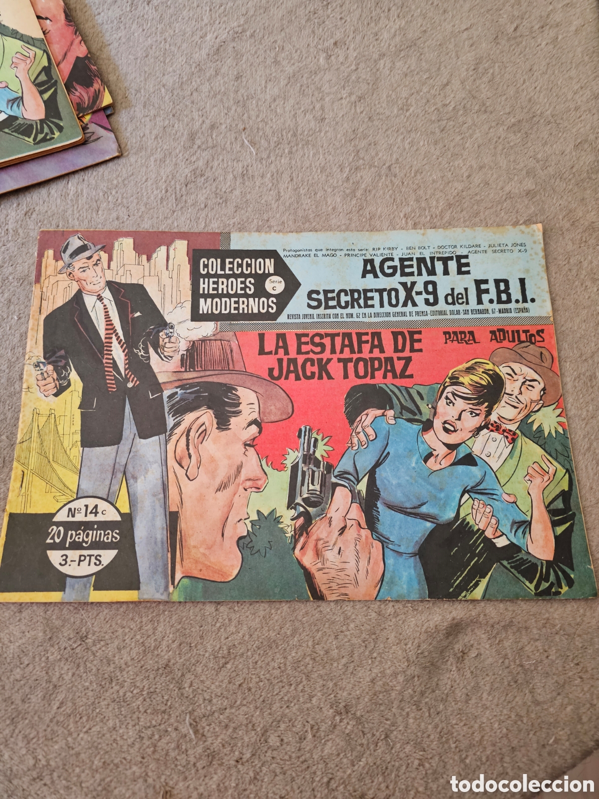 C&oacute;mics: COLECCI&Oacute;N H&Eacute;ROES MODERNOS comics 1958-1960 - Foto 6