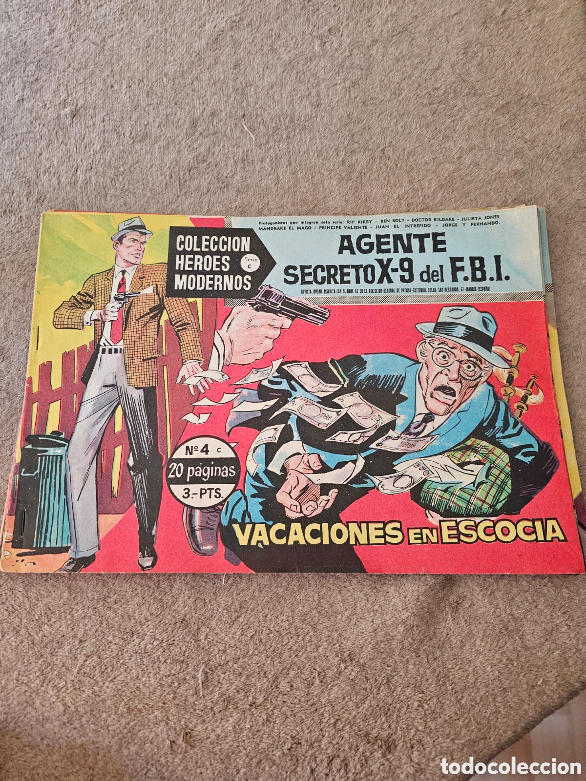 C&oacute;mics: COLECCI&Oacute;N H&Eacute;ROES MODERNOS comics 1958-1960 - Foto 8