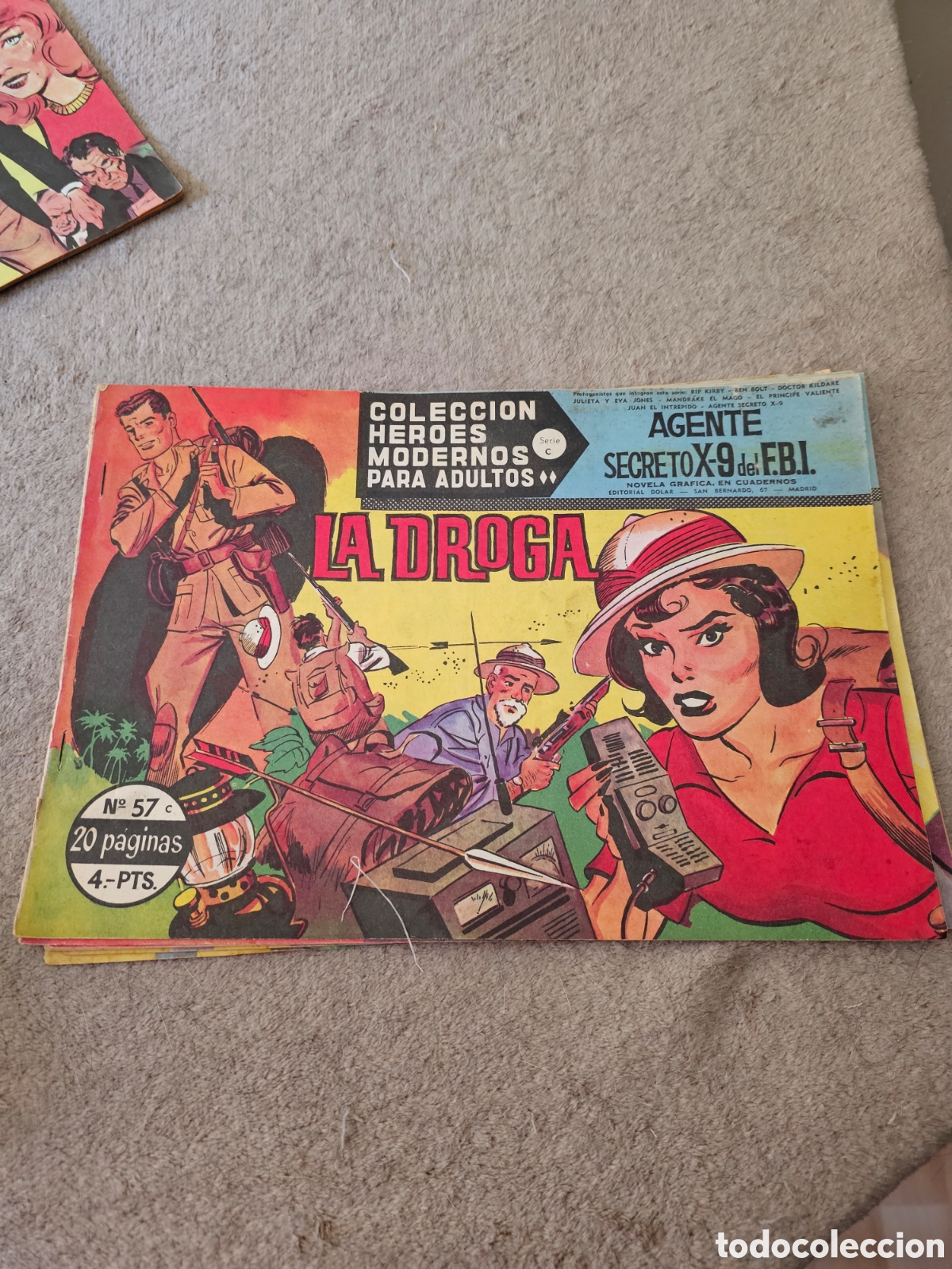 C&oacute;mics: COLECCI&Oacute;N H&Eacute;ROES MODERNOS comics 1958-1960 - Foto 1