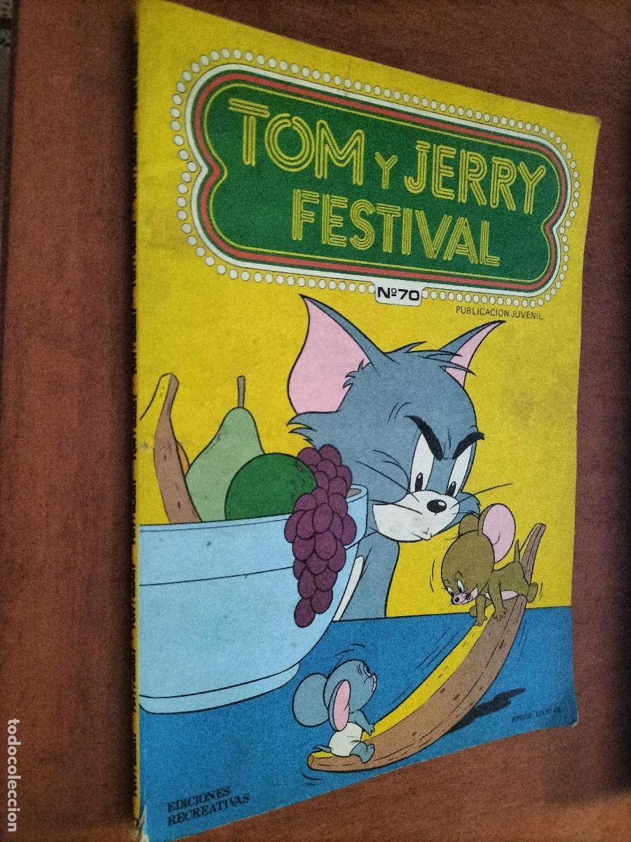 C&oacute;mics: TOM Y JERRY FESTIVAL 70. COMIC. R&Uacute;STICA. BUEN ESTADO - Foto 1