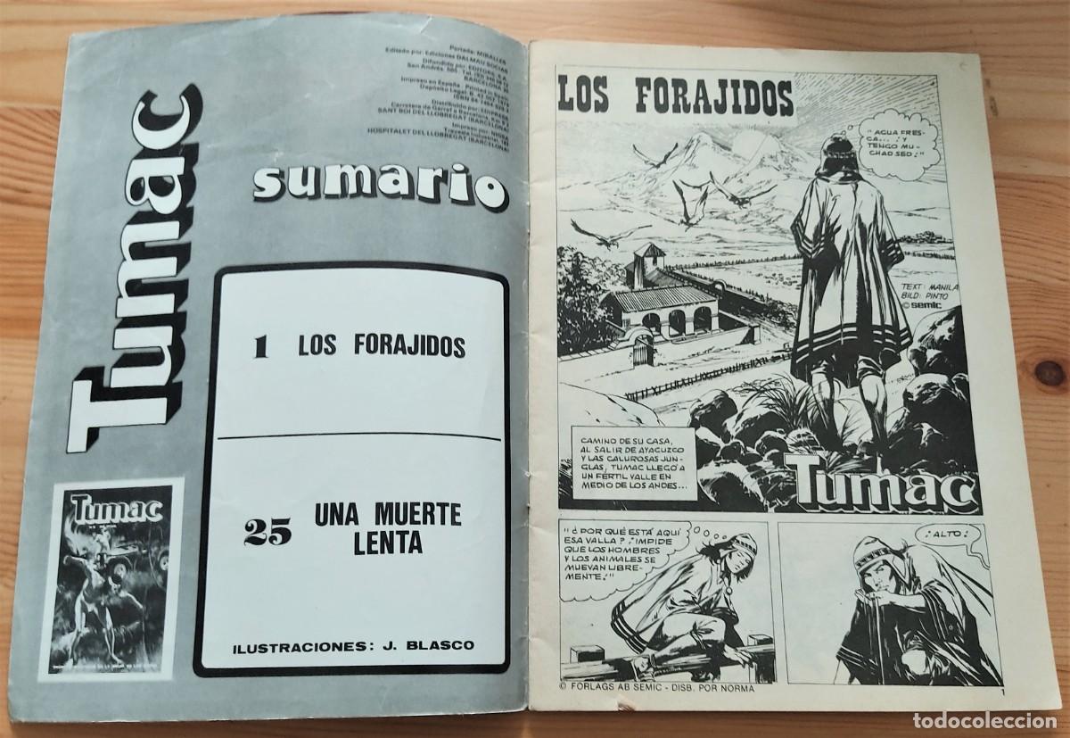 C&oacute;mics: TUMAC N&ordm; 8 - EDICIONES DALMAU 1981 - Foto 3