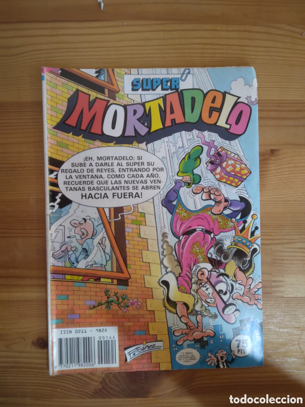 C&oacute;mics: Super Mortadelo, 75 pesetas, 144 - Foto 1
