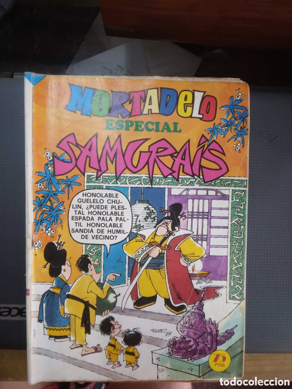 C&oacute;mics: Mortadelo Especial Samurais, 75 pesetas,64 - Foto 1