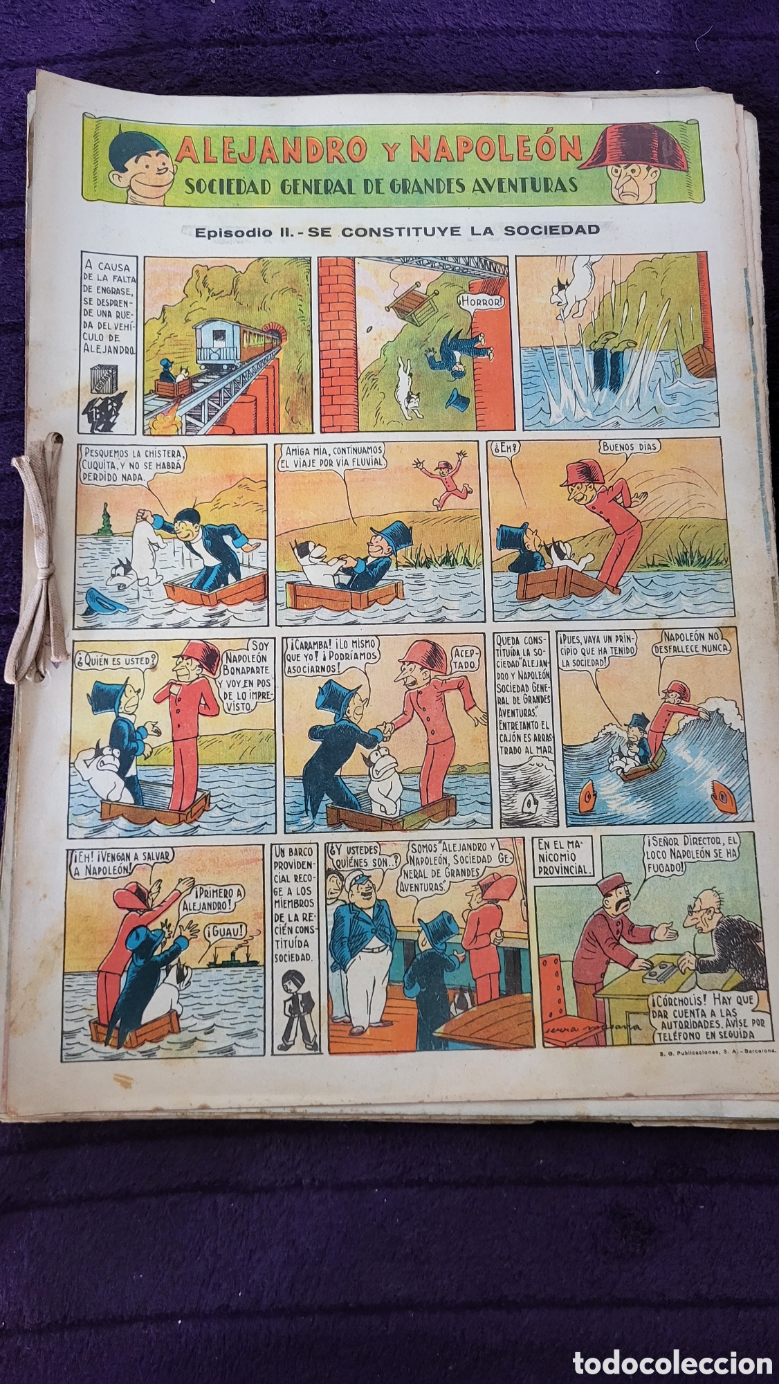 C&oacute;mics: Antiguos comics Alejandro y Napoleon del n&deg;2 a n&deg;38 - Foto 1
