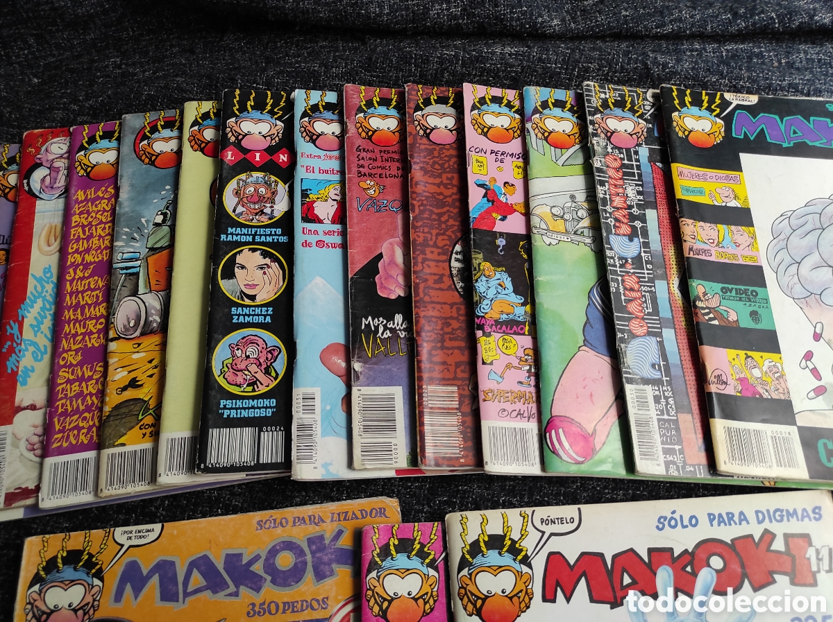 C&oacute;mics: MAKOKI - LOTE 16 EJEMPLARES -ED. EDICIONES MAKOKI - Foto 3
