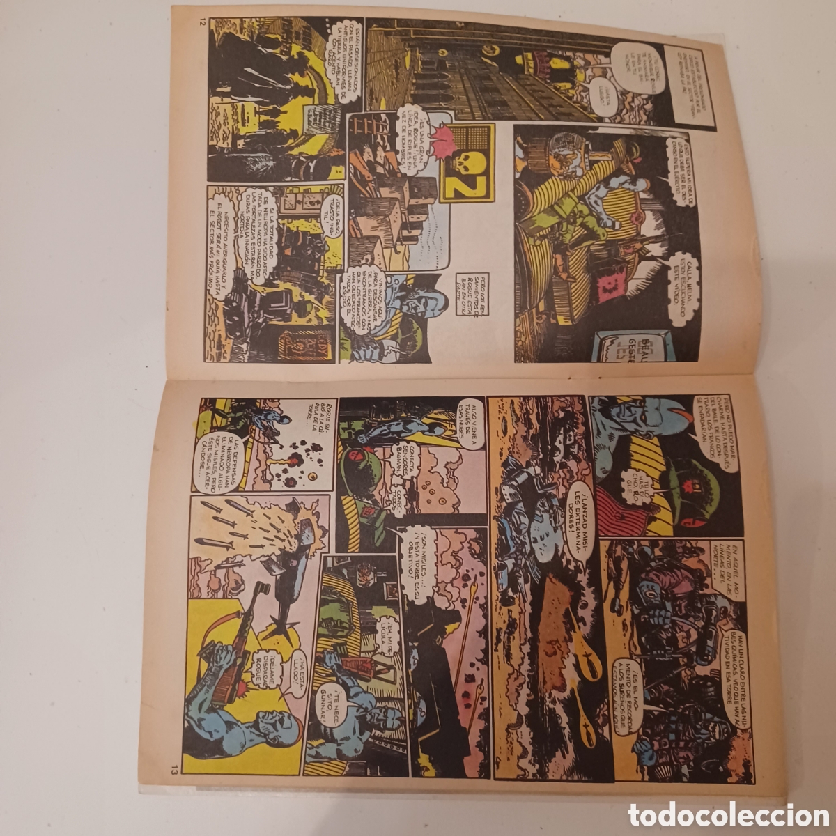 C&oacute;mics: C&oacute;mic Rogue Trooper El guerrero Azul N&deg; 9 MC ediciones 1986 - Foto 3