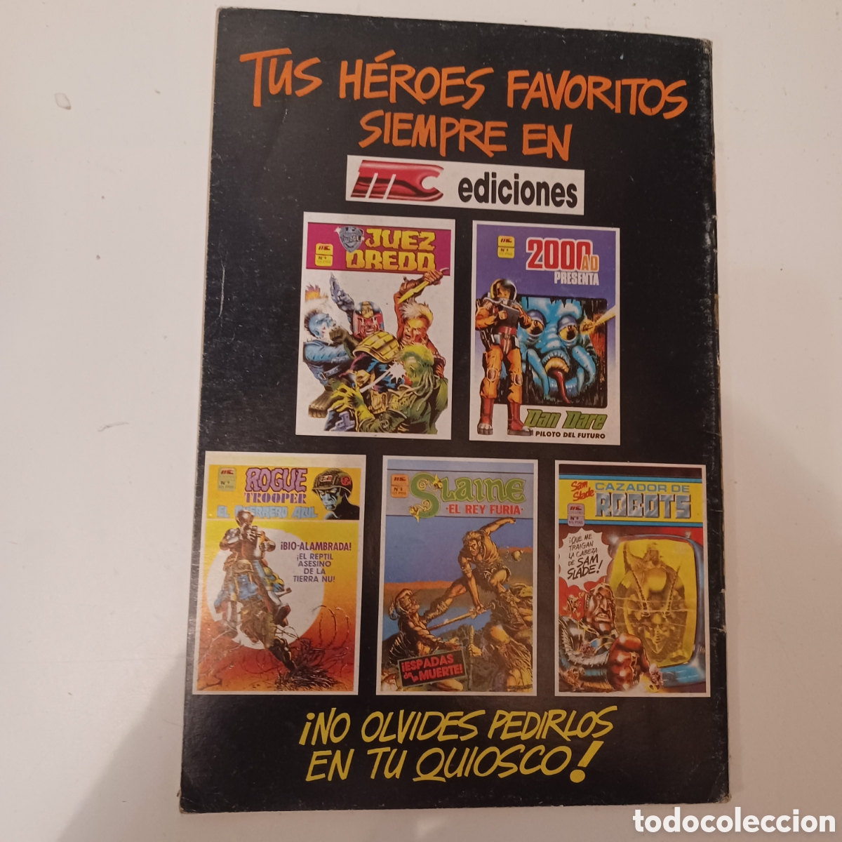 C&oacute;mics: C&oacute;mic Rogue Trooper El guerrero Azul N&deg; 9 MC ediciones 1986 - Foto 4