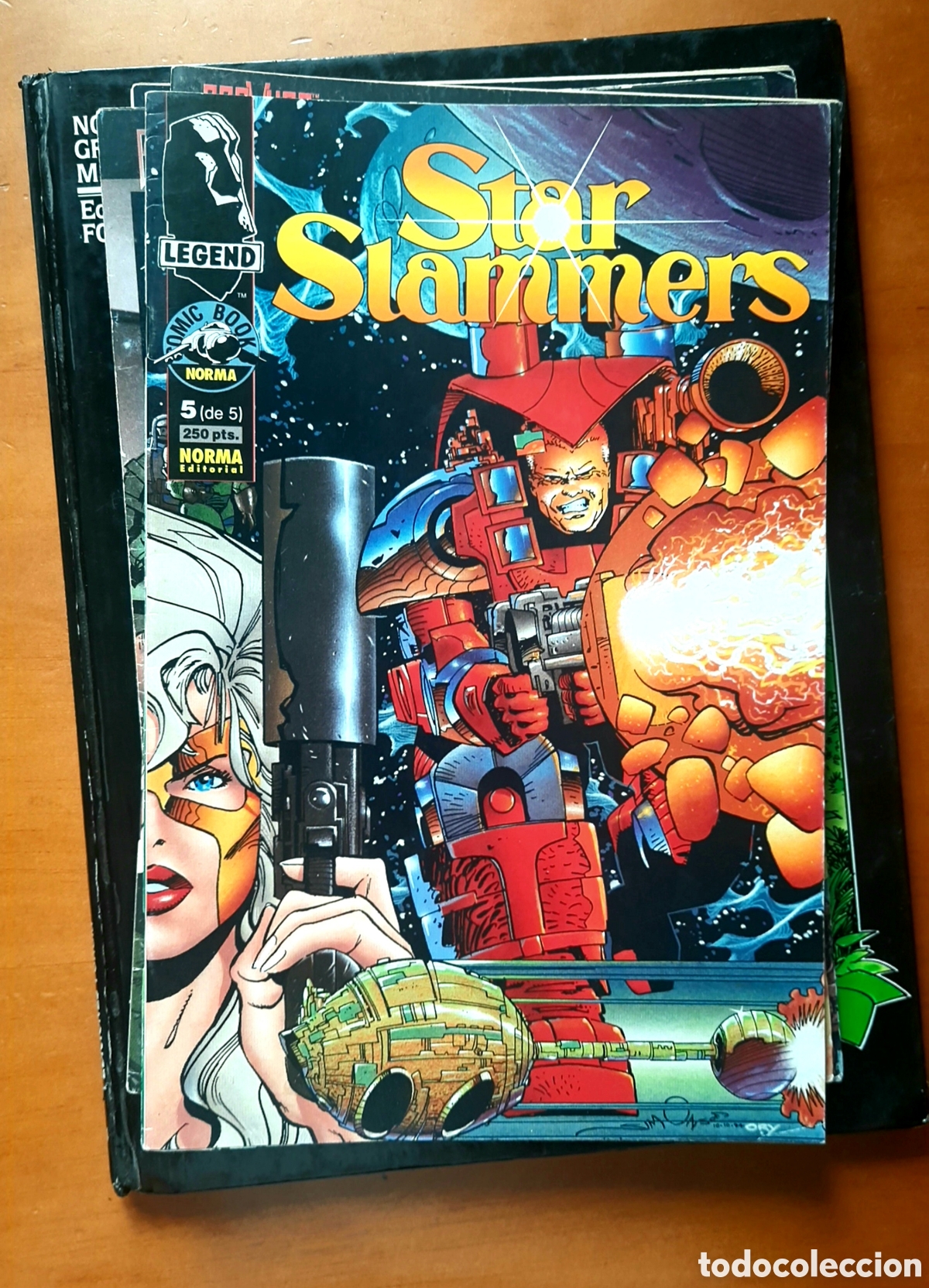 C&oacute;mics: Star Slammers. Walter Simonson. Completa - Foto 6