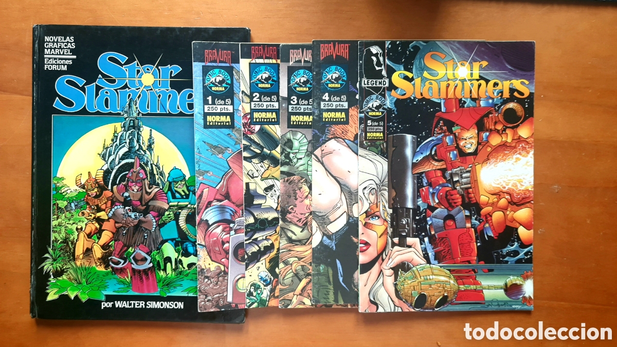C&oacute;mics: Star Slammers. Walter Simonson. Completa - Foto 8