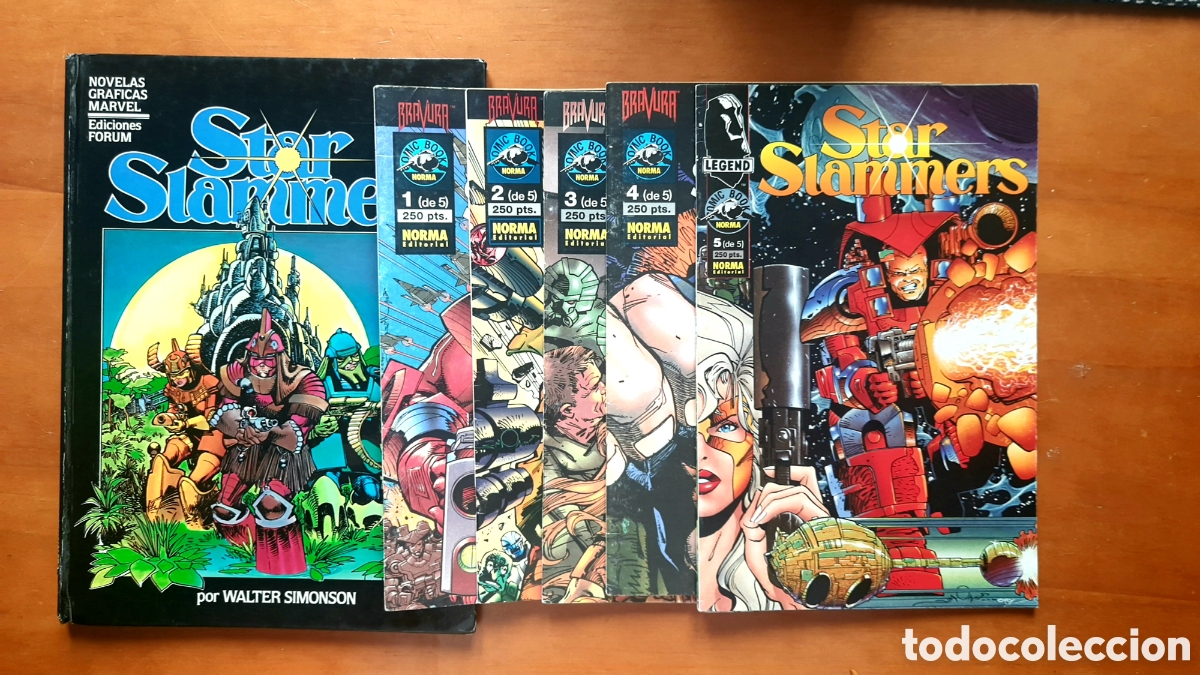 C&oacute;mics: Star Slammers. Walter Simonson. Completa - Foto 1