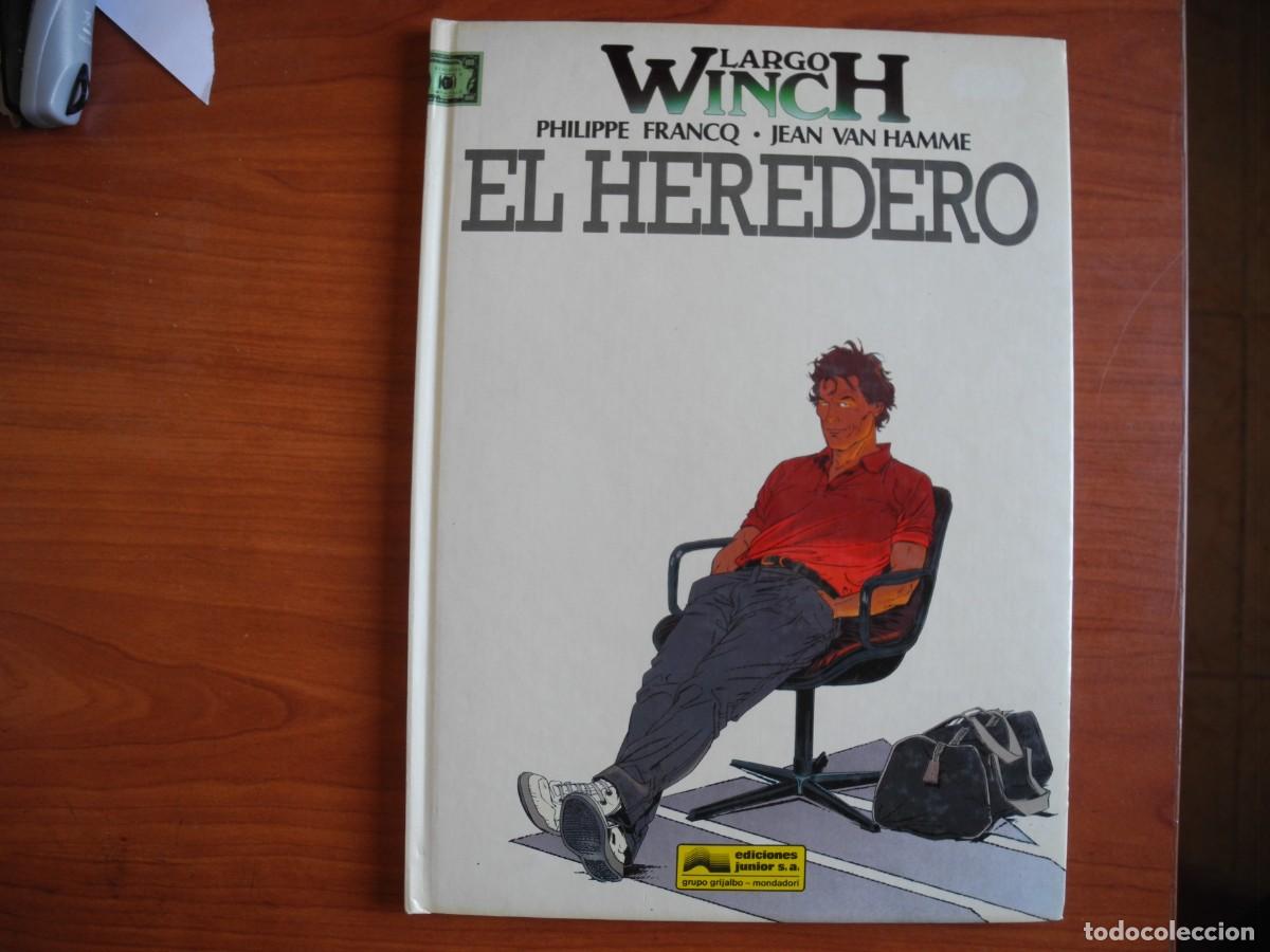 C&oacute;mics: Largo Winch. El heredero. Philippe Francq y Jean Van Hamme Ed. Junior. - Foto 1