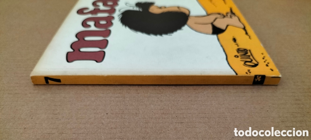 C&oacute;mics: Comic Mafalda 7. Tiras de Quino. Ediciones de la Flor, 1995. Libro - Foto 7