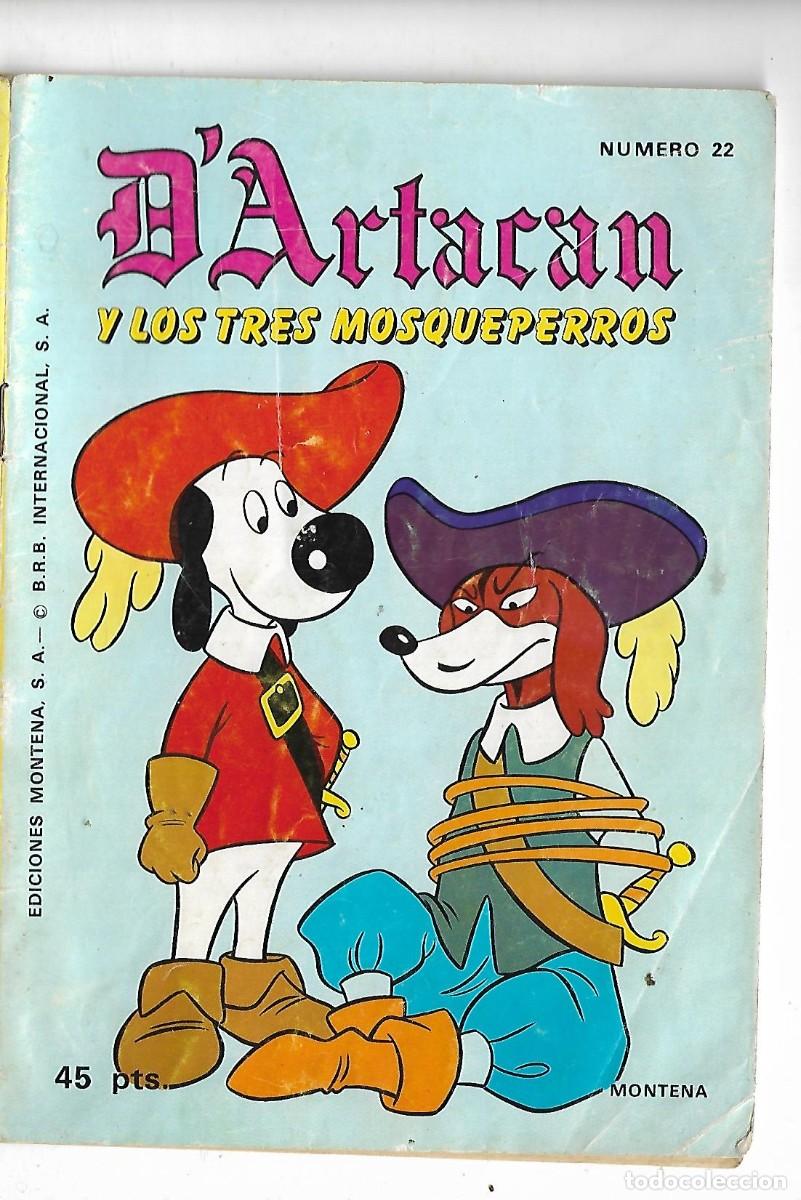 C&oacute;mics: PD- CUENTO DE DARTACAN Y LOS TRES MOSQUEPERROS EN LA SELVA DE 1.983