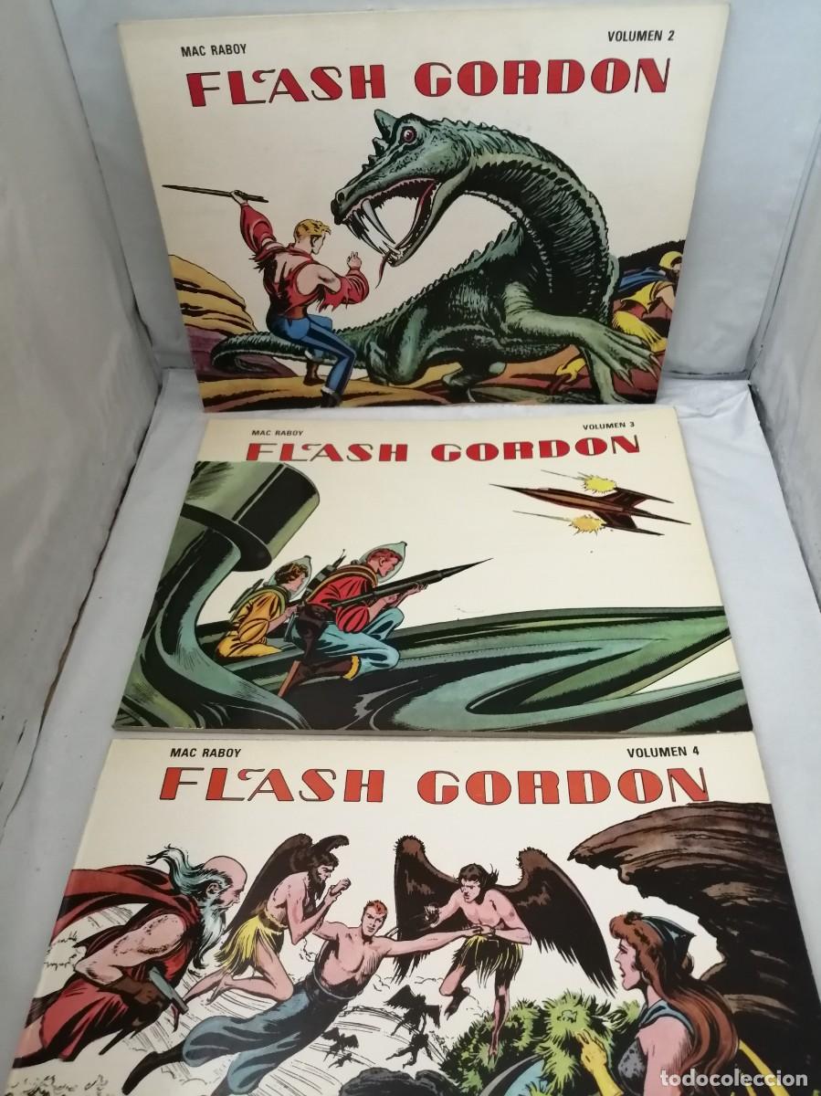 C&oacute;mics: PACK 3 C&oacute;mic (Vol. 2, 3 y 4) Flash Gordon (Ediciones B.O. Primeras ediciones 1978, Apaisados) - Foto 1