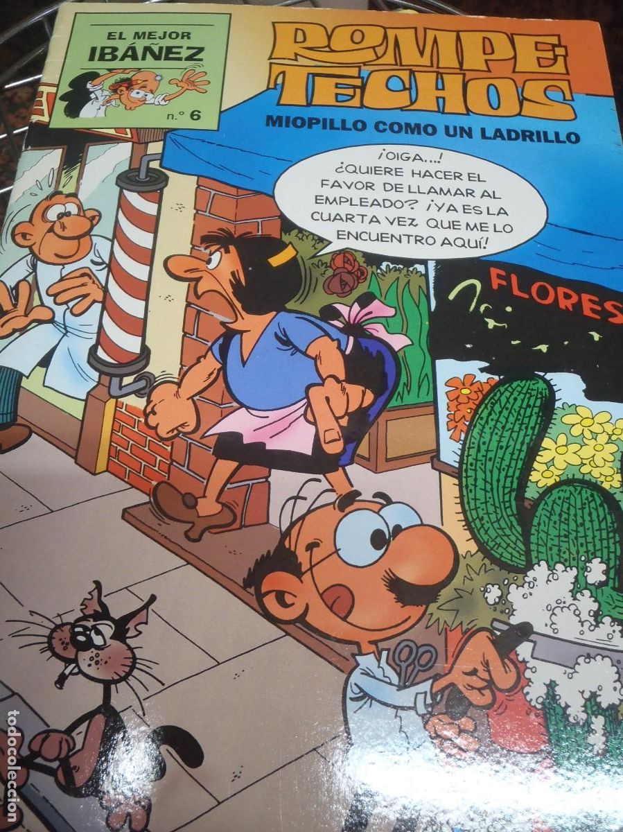 C&oacute;mics: ROMPE TECHOS - EL MEJOR IBA&Ntilde;EZ N&ordm; 9 - COLECCIONABLE EL PERIODICO - Foto 1